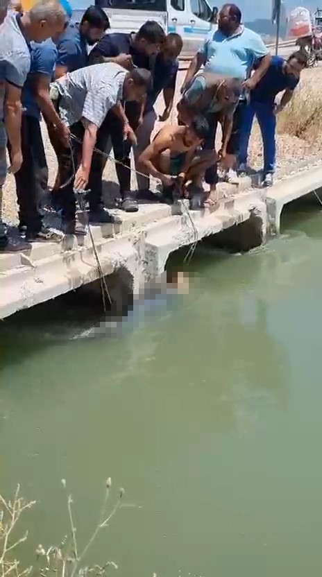 Mustafakemalpaşa’da sulama kanalında erkek cesedi bulundu