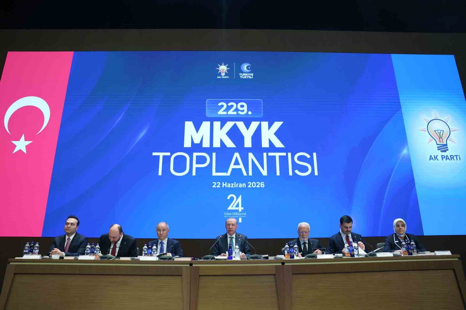 AK Parti MKYK Toplantısı başladı
