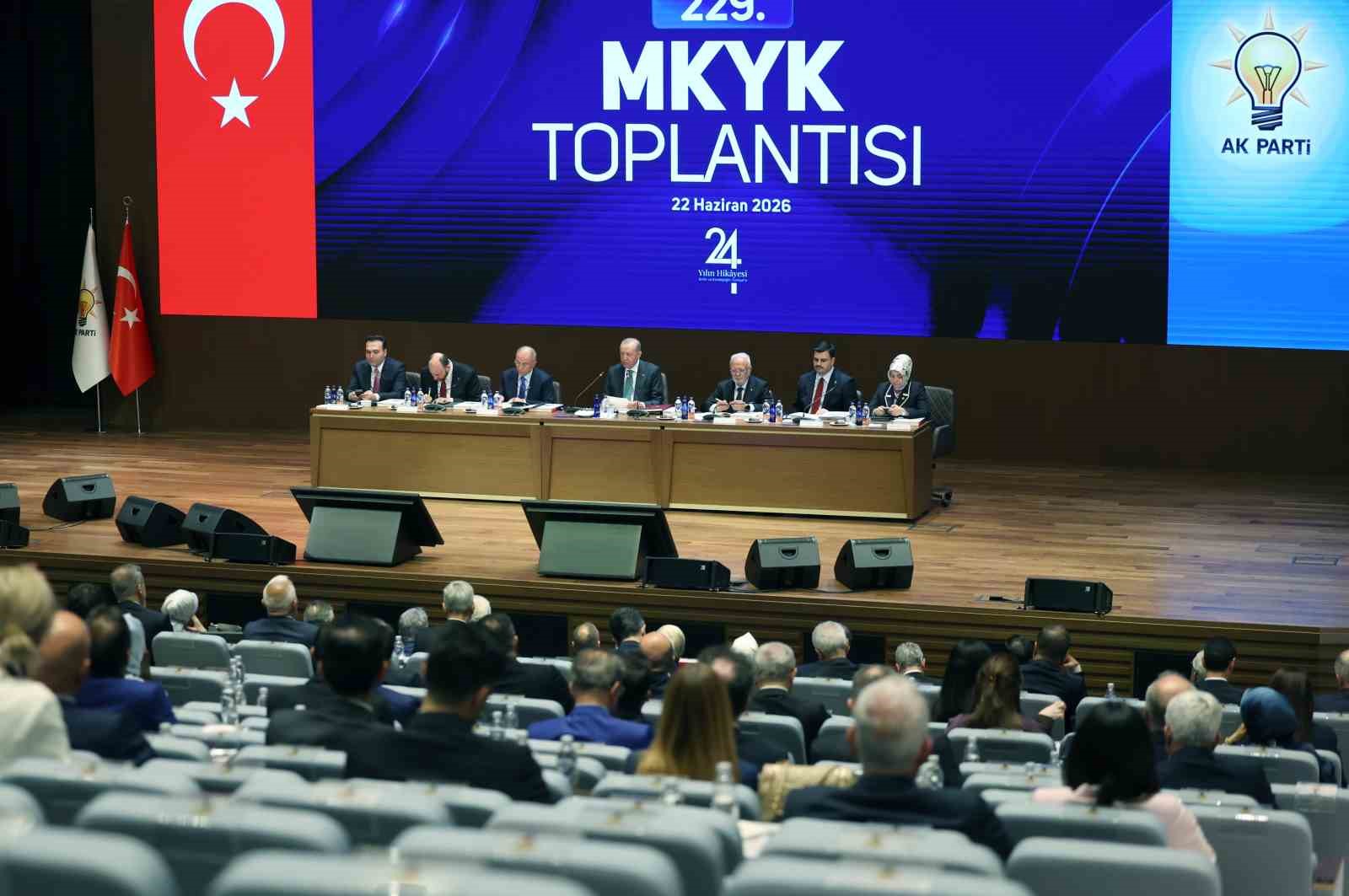 AK Parti MKYK Toplantısı başladı