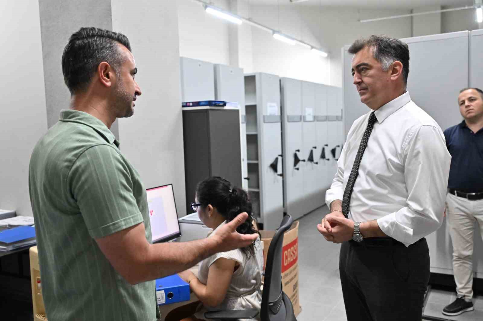 Manisa Büyükşehir’den dijital arşiv hamlesi