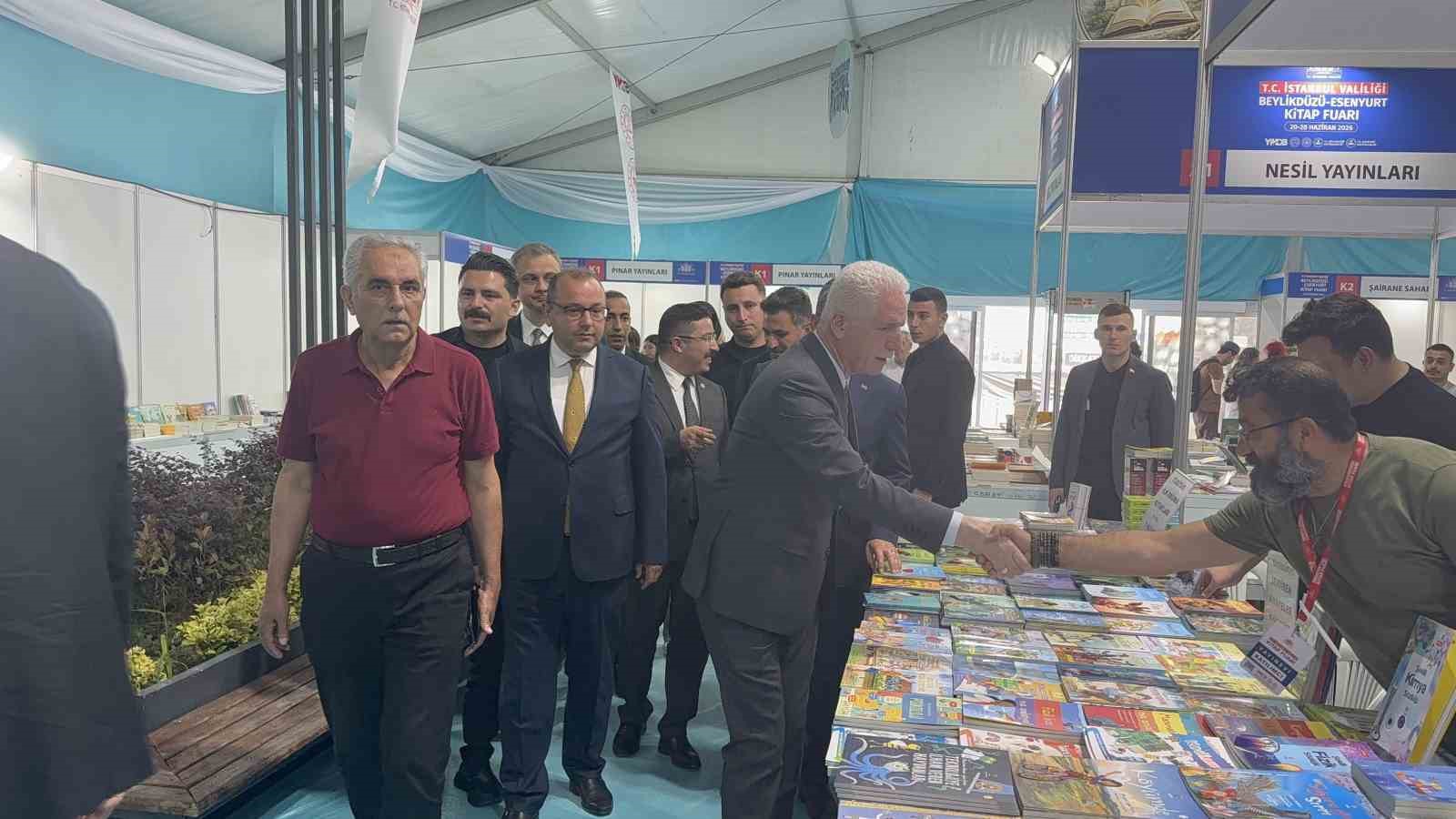 İstanbul Valiliği Kitap Fuarı Beylikdüzü’nde kapılarını açtı