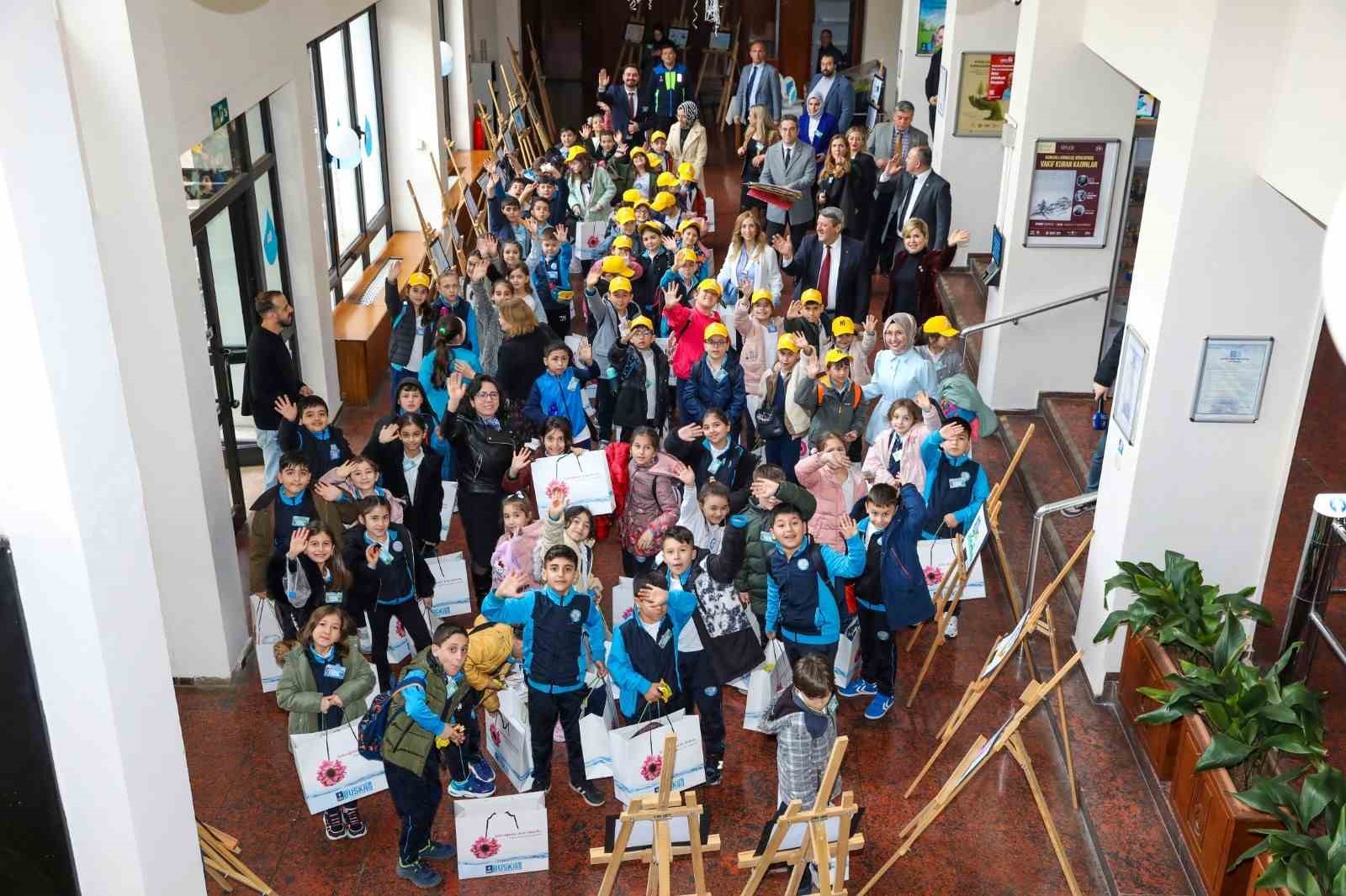 Bursa’da öğrencilere su tasarrufu dersi