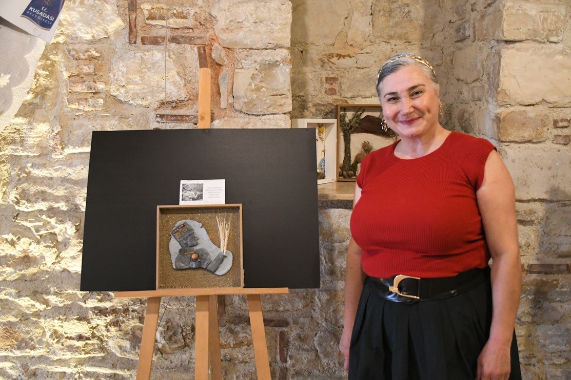 Arkeoloji ve sanat bu sergide buluştu