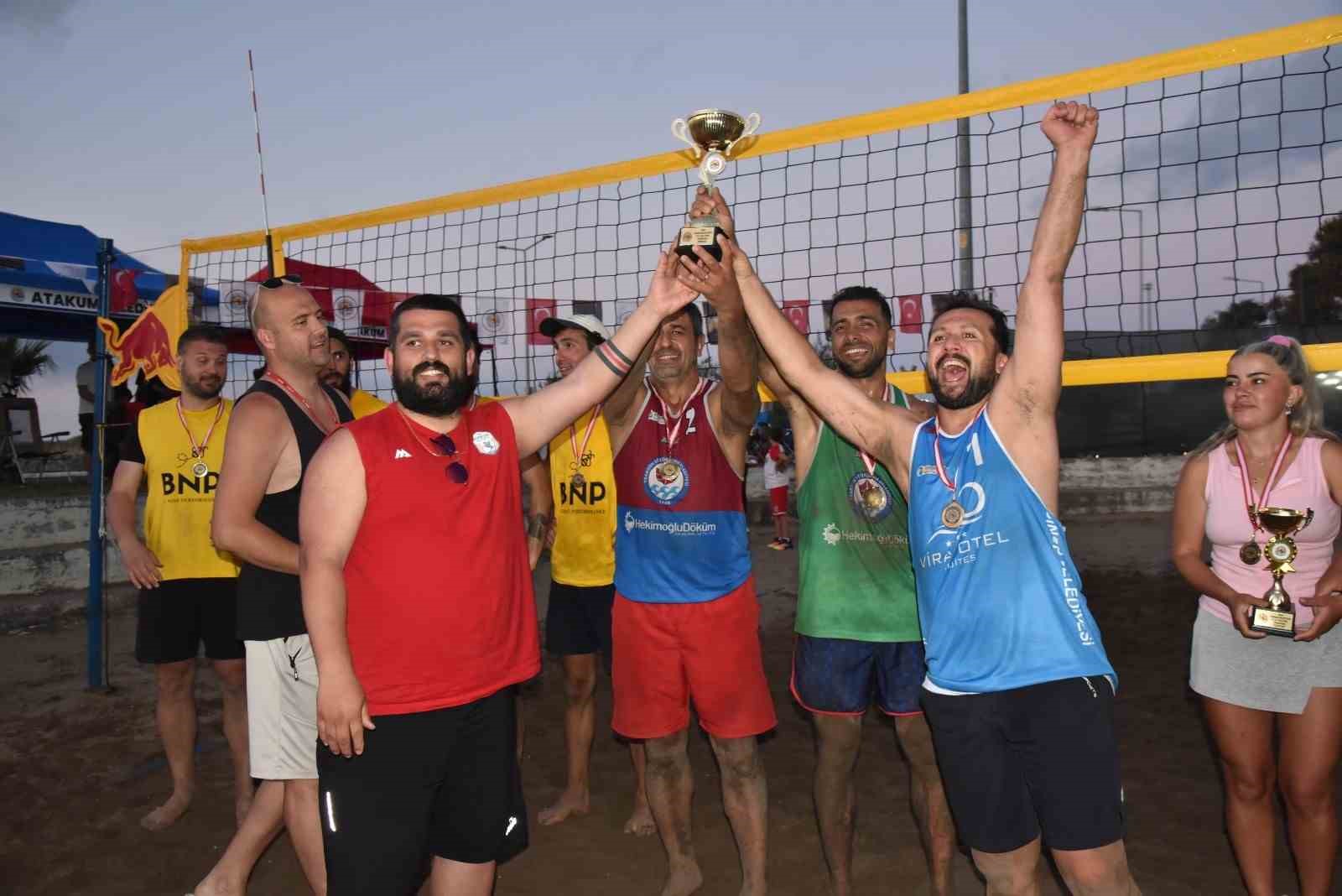 Atakum’da plaj voleybolu heyecanı yaşandı