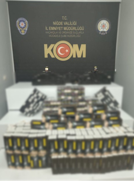 Niğde’de kaçakçılık operasyonu: 5 gözaltı
