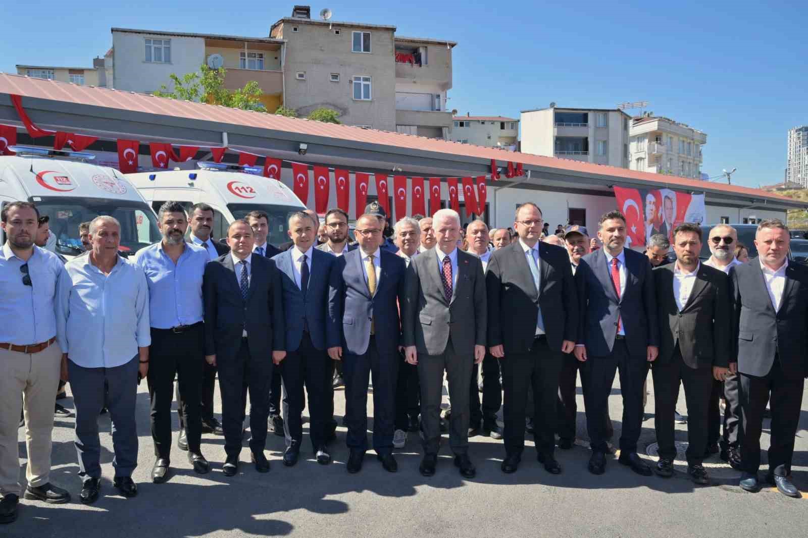 Esenyurt’ta 112 Ambulans Koordinasyon ve Lojistik Merkezi projesi hayata geçti
