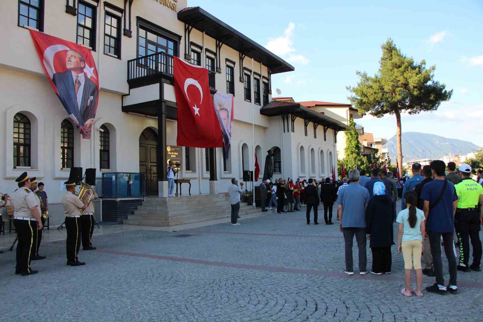 Amasya Tamimi’nin 107. yıldönümü nedeniyle tören düzenlendi
