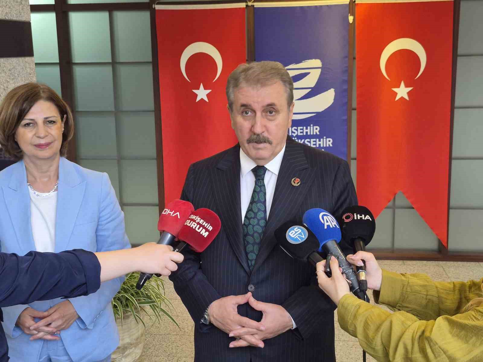 BBP Genel Başkanı Destici: "Hepimiz savaş bitsin istiyoruz"