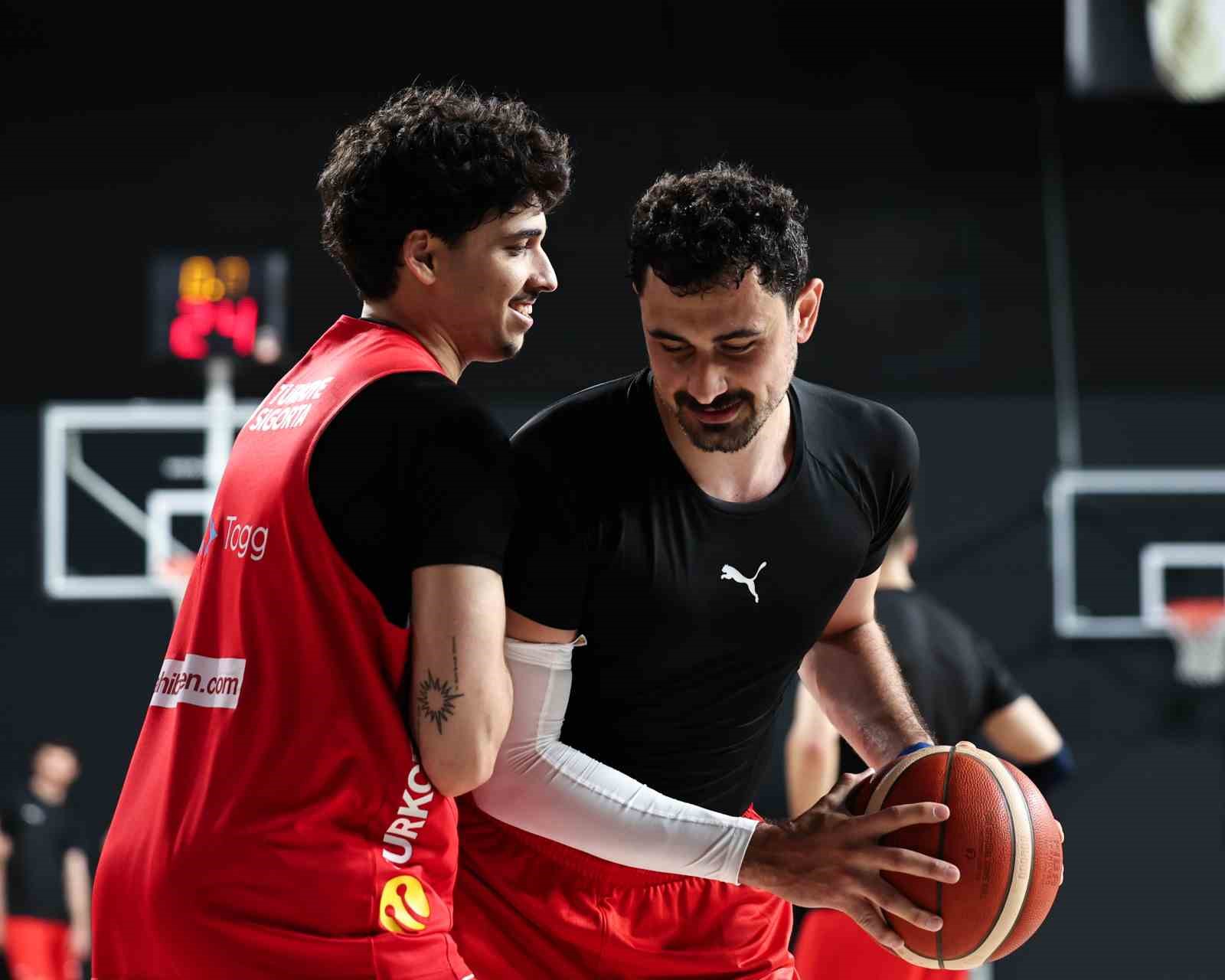 A Milli Erkek Basketbol Takımı, Bosna Hersek maçı hazırlıklarına başladı