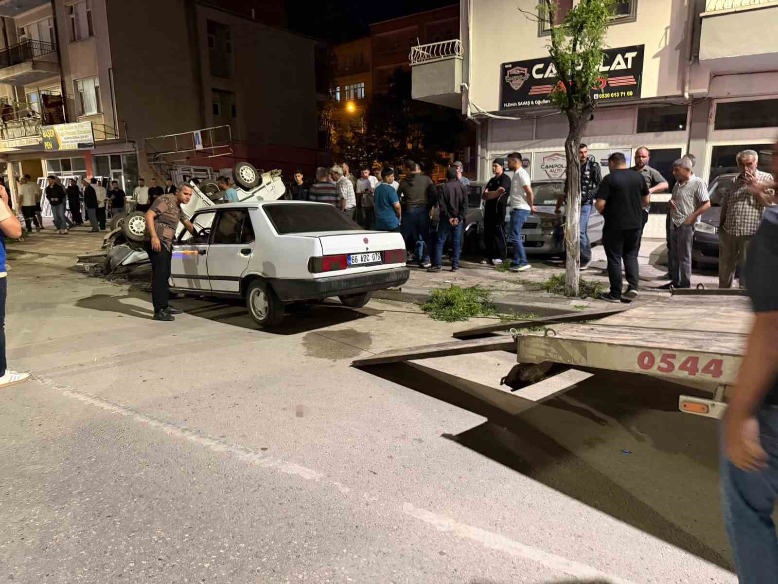 Yozgat’ta zincirleme kaza: 3 yaralı