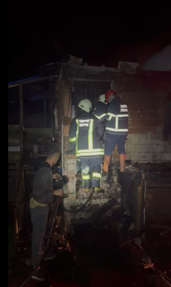 Kastamonu’da ev yangını