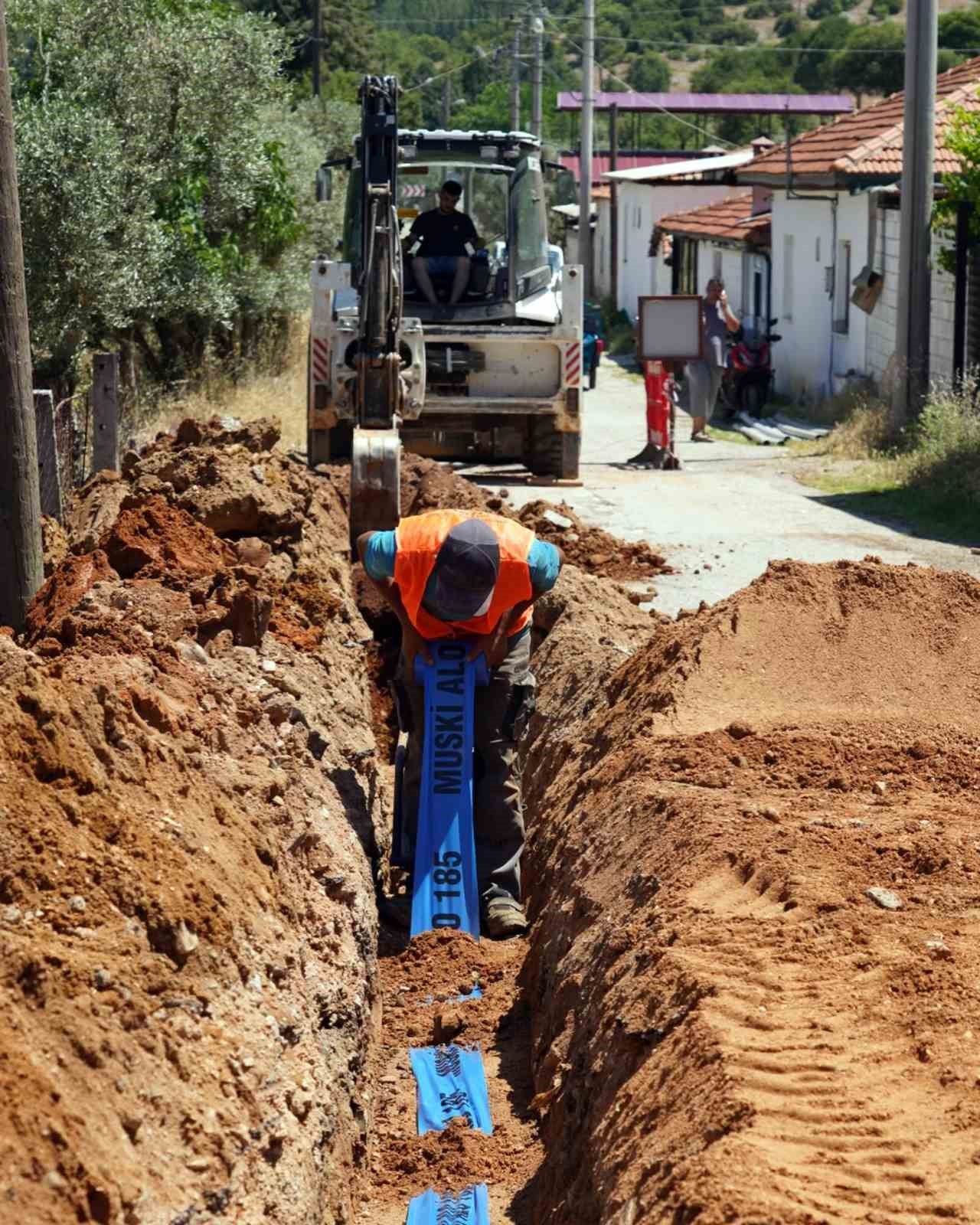 Doğanköy Mahallesinin içme suyu altyapısı yenileniyor