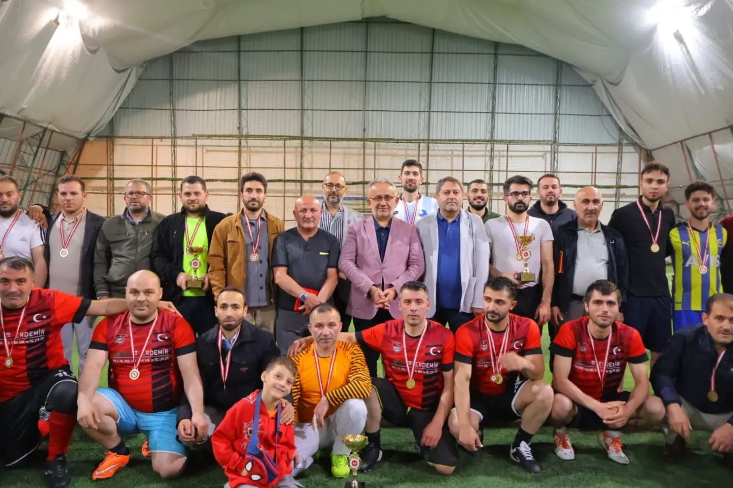 Din görevlileri futbol turnuvası final maçıyla sona erdi