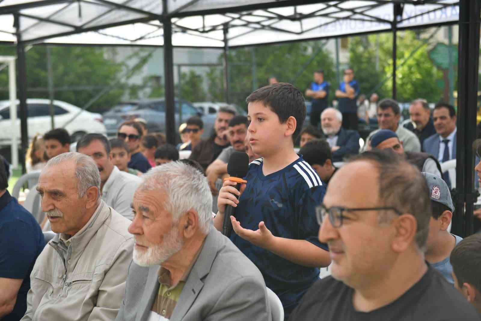 Vatandaş sordu, Başkan Uçar cevapladı