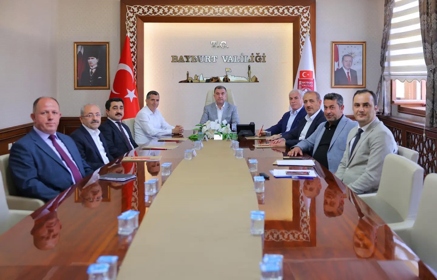 Bayburt OSB yatırımları toplantıda ele alındı