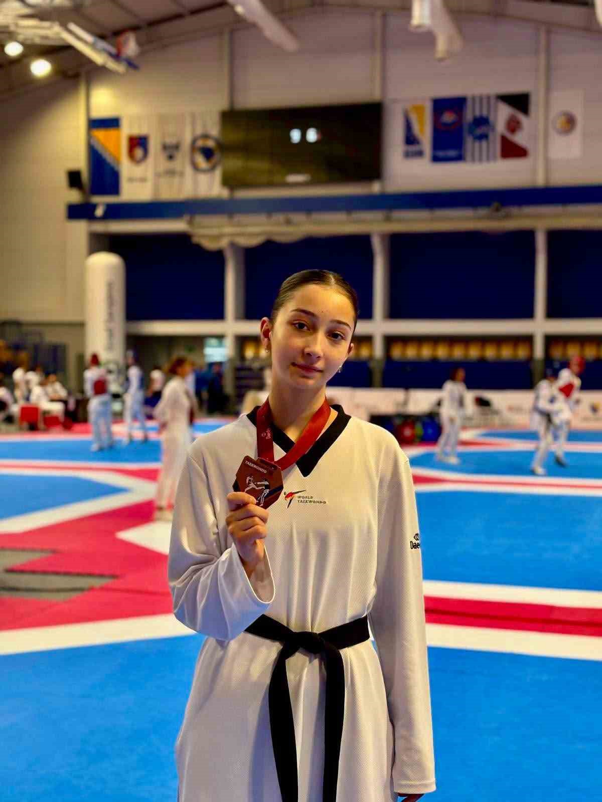 Bilecikli sporcu Avrupa üçüncüsü oldu