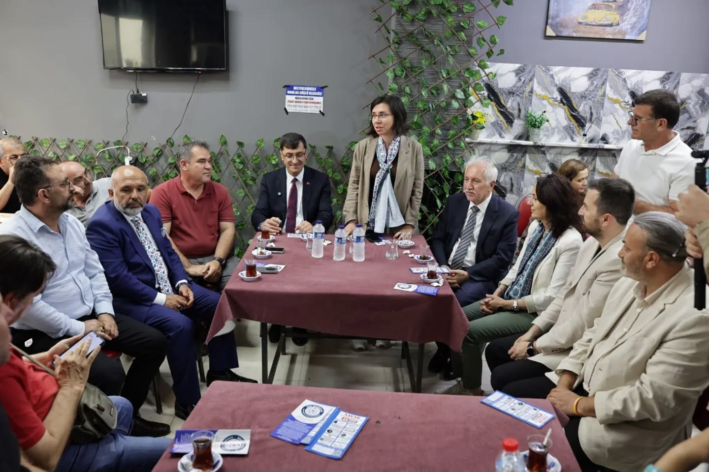 Başkan Kahveci, Uşak’taki Kütahyalılarla bir araya geldi