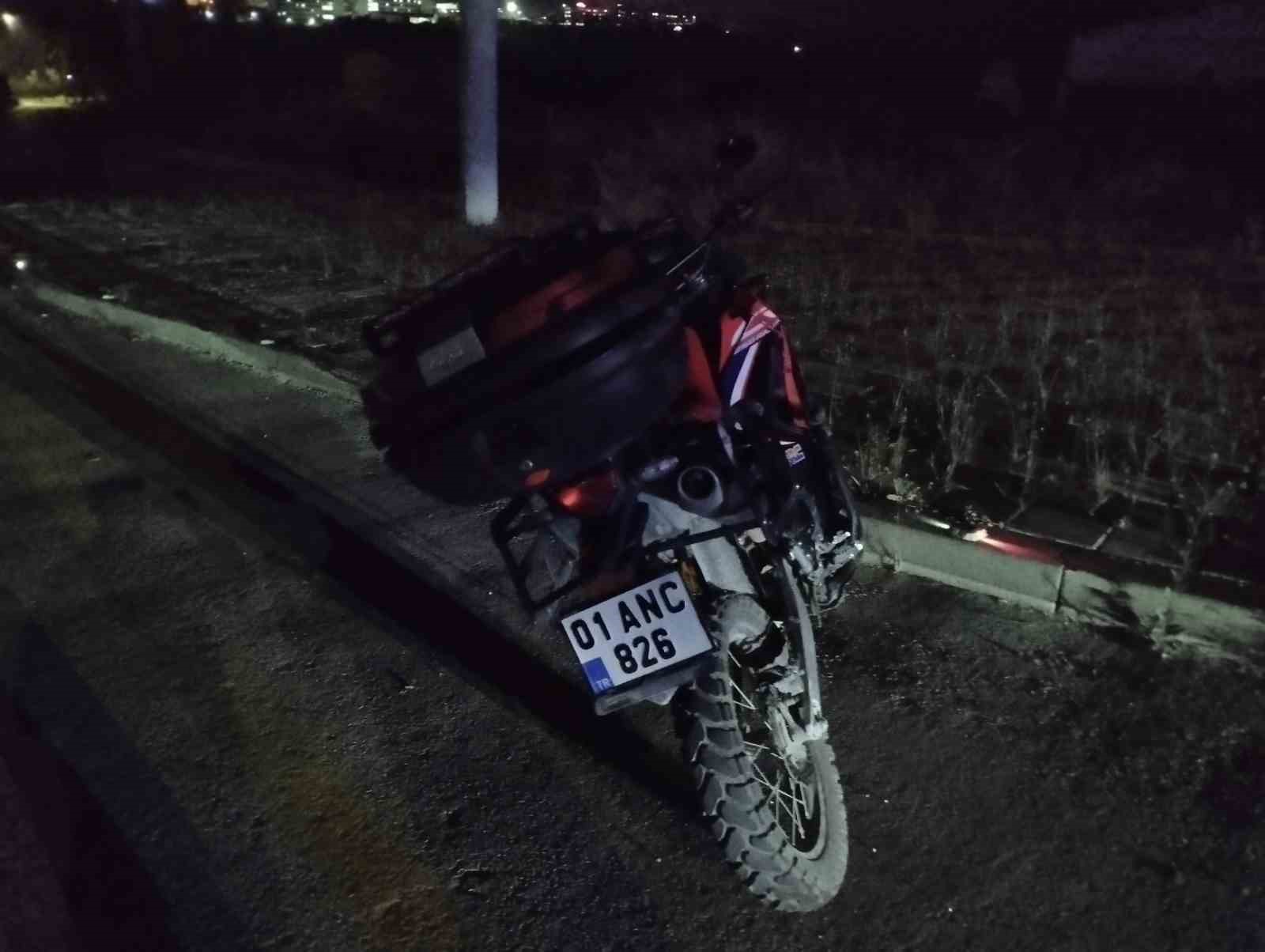 Bolu’da feci motosiklet kazası: 1 ölü