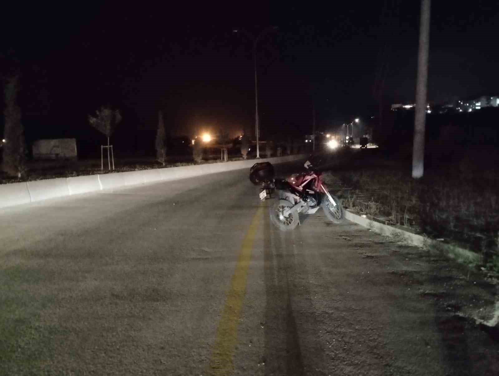 Bolu’da feci motosiklet kazası: 1 ölü