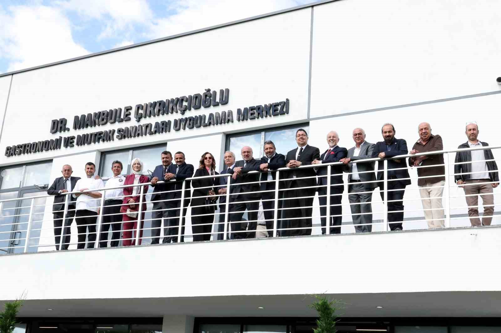 KAYÜ’de Dr. Makbule Çıkrıkçıoğlu Gastronomi ve Mutfak Sanatları Uygulama Merkezi’nin açılışı yapıldı