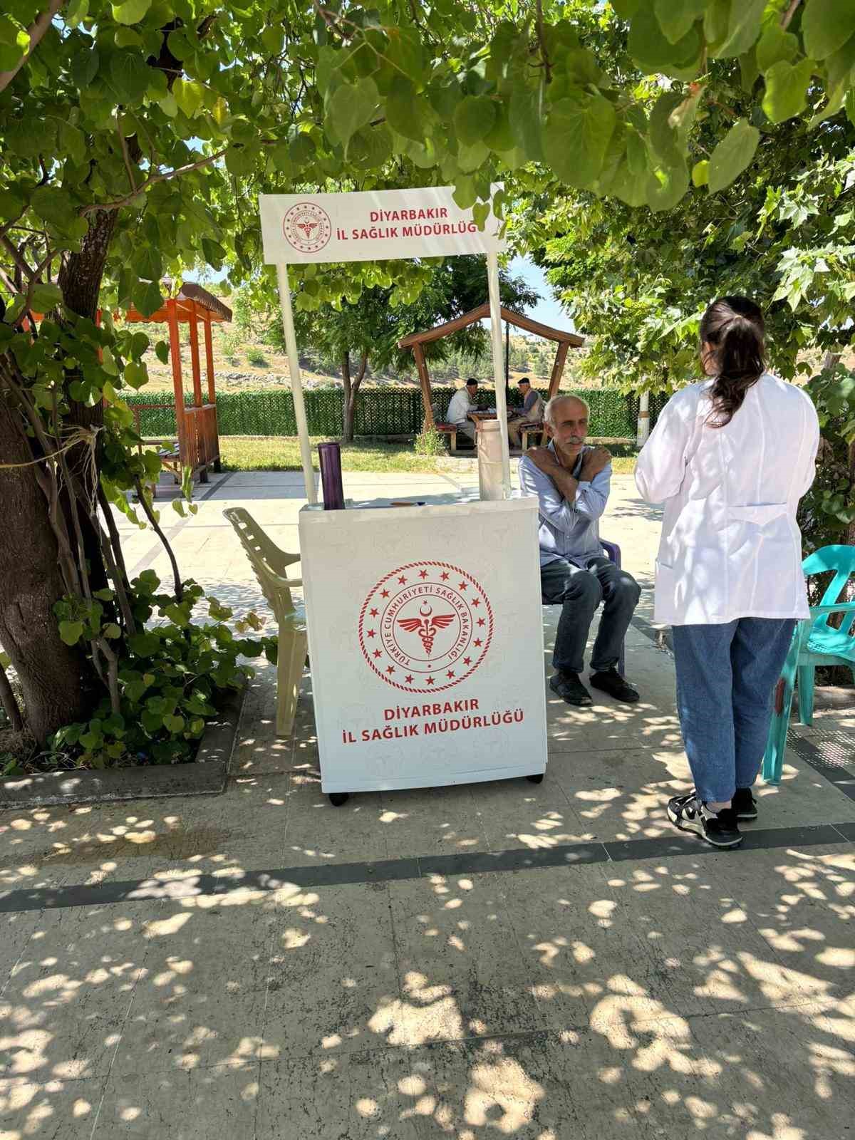 Diyarbakır’da "Hareket Yaşını Öğren, Sağlıklı Yaşa" kampanyasına yoğun ilgi