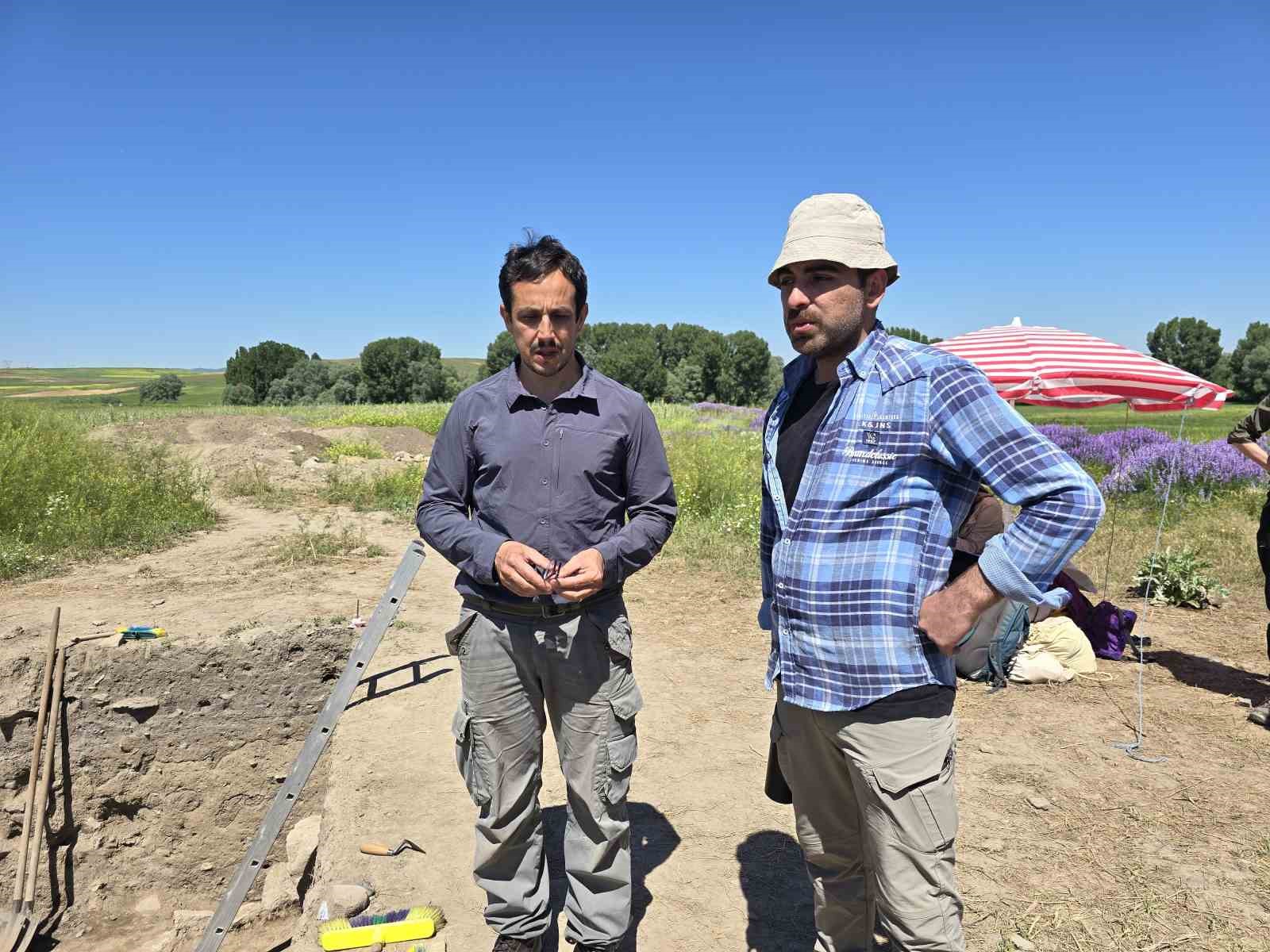 Uşaklı Höyük’teki kazılarda eski çağlara ait ritüel alanları araştırılıyor