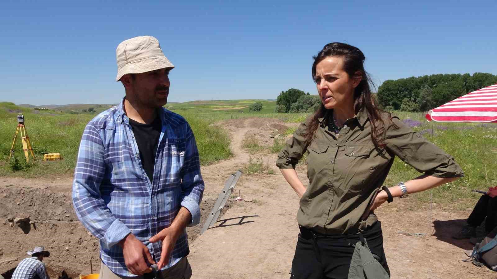 Uşaklı Höyük’teki kazılarda eski çağlara ait ritüel alanları araştırılıyor