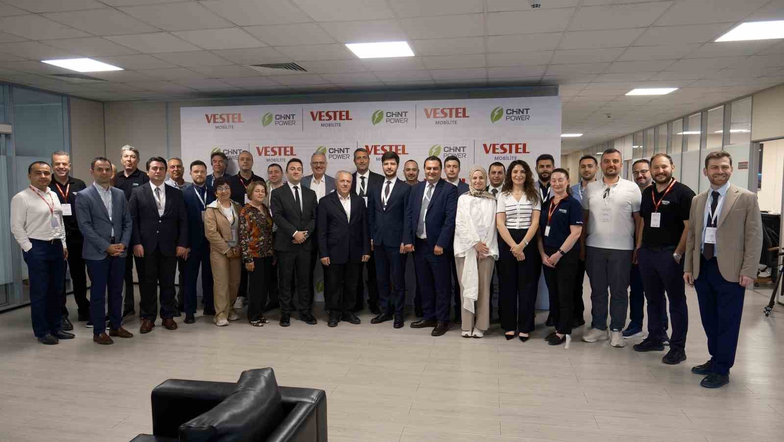 Kamu ve sektör temsilcileri Vestel Mobilite ve Chint Power ev sahipliğinde bir araya geldi