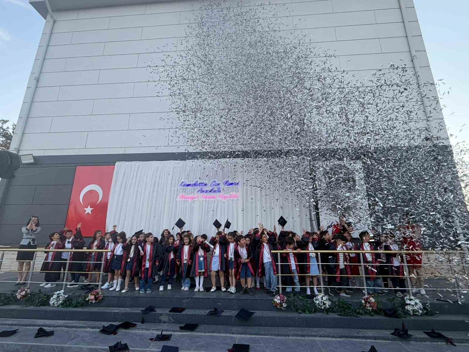 Kemalettin Can Yaman Anaokulu’nda ilk mezuniyet heyecanı