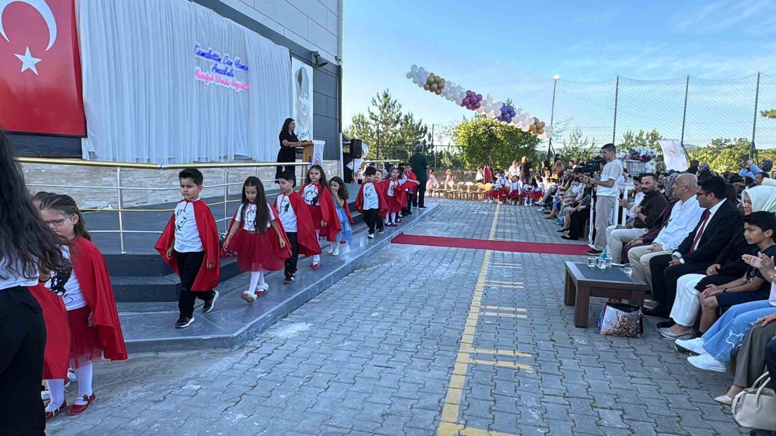 Kemalettin Can Yaman Anaokulu’nda ilk mezuniyet heyecanı