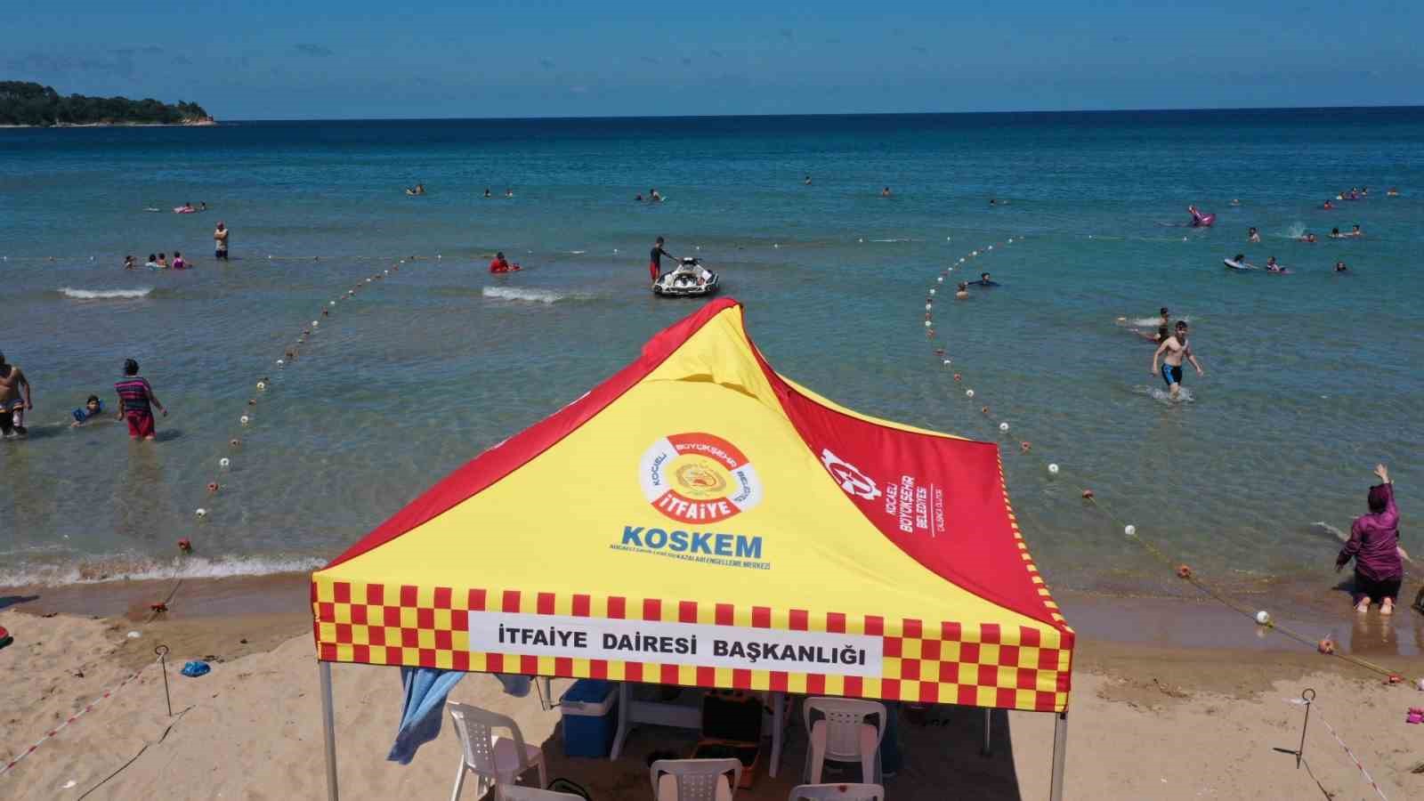 Kocaeli’de bir haftada 33 kişi boğulmaktan kurtarıldı