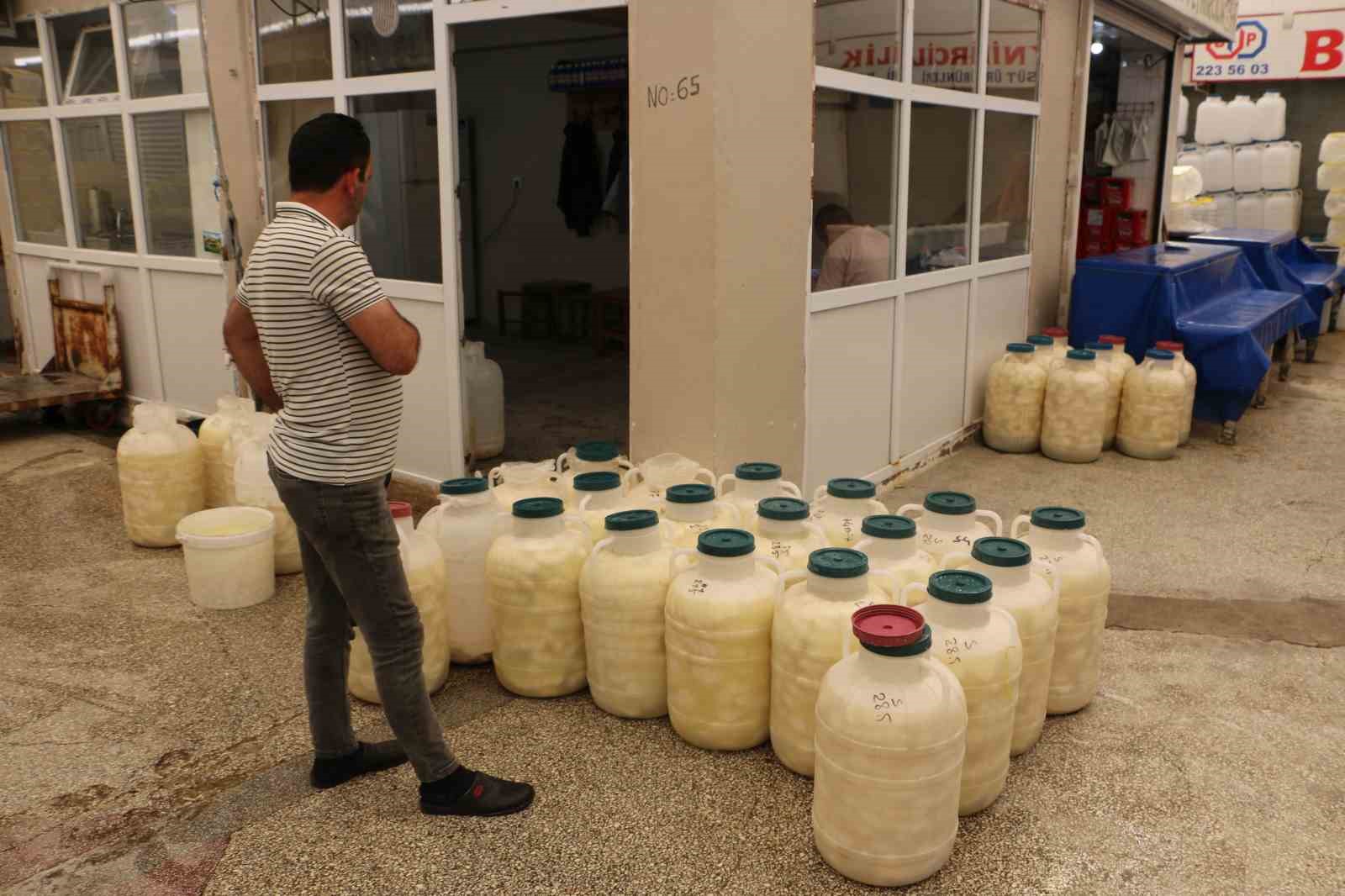 Diyarbakır’da kışlık peynir mesaisi başladı