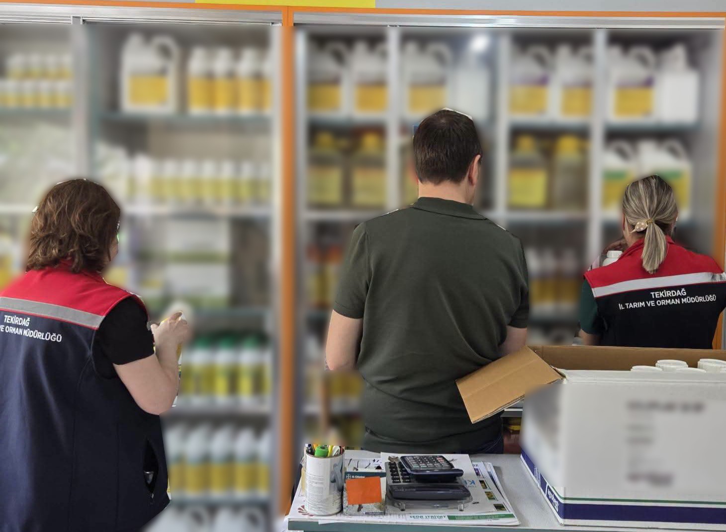 Tekirdağ’da bitki koruma ürünlerine yönelik denetim