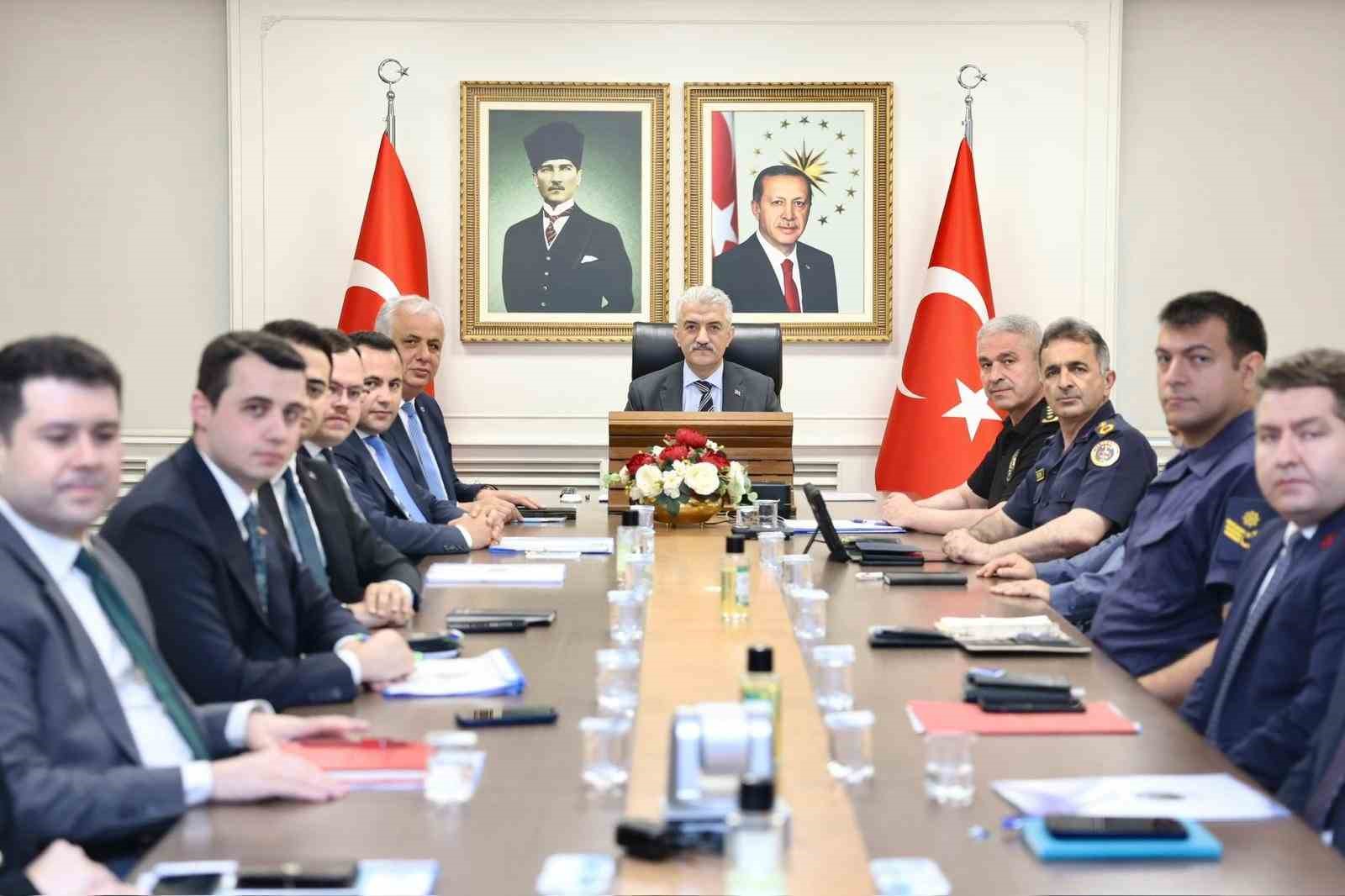 Düzce’nin güvenliği konuşuldu