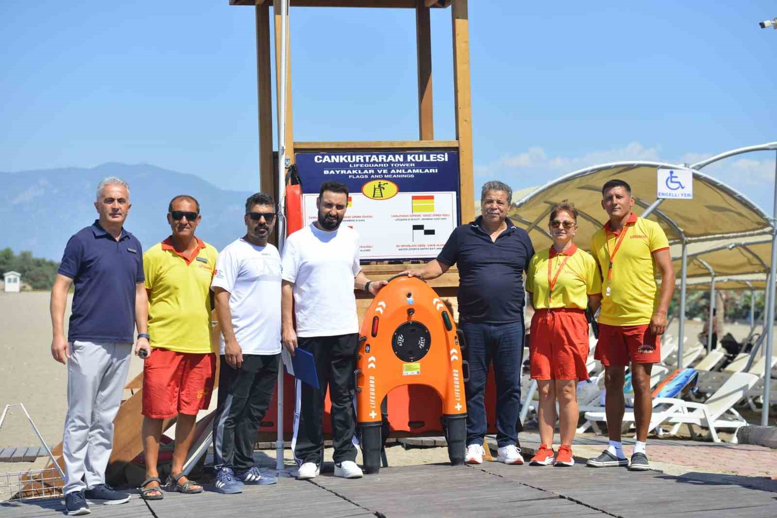 Kumluca’da yüzme alanlarında denetim