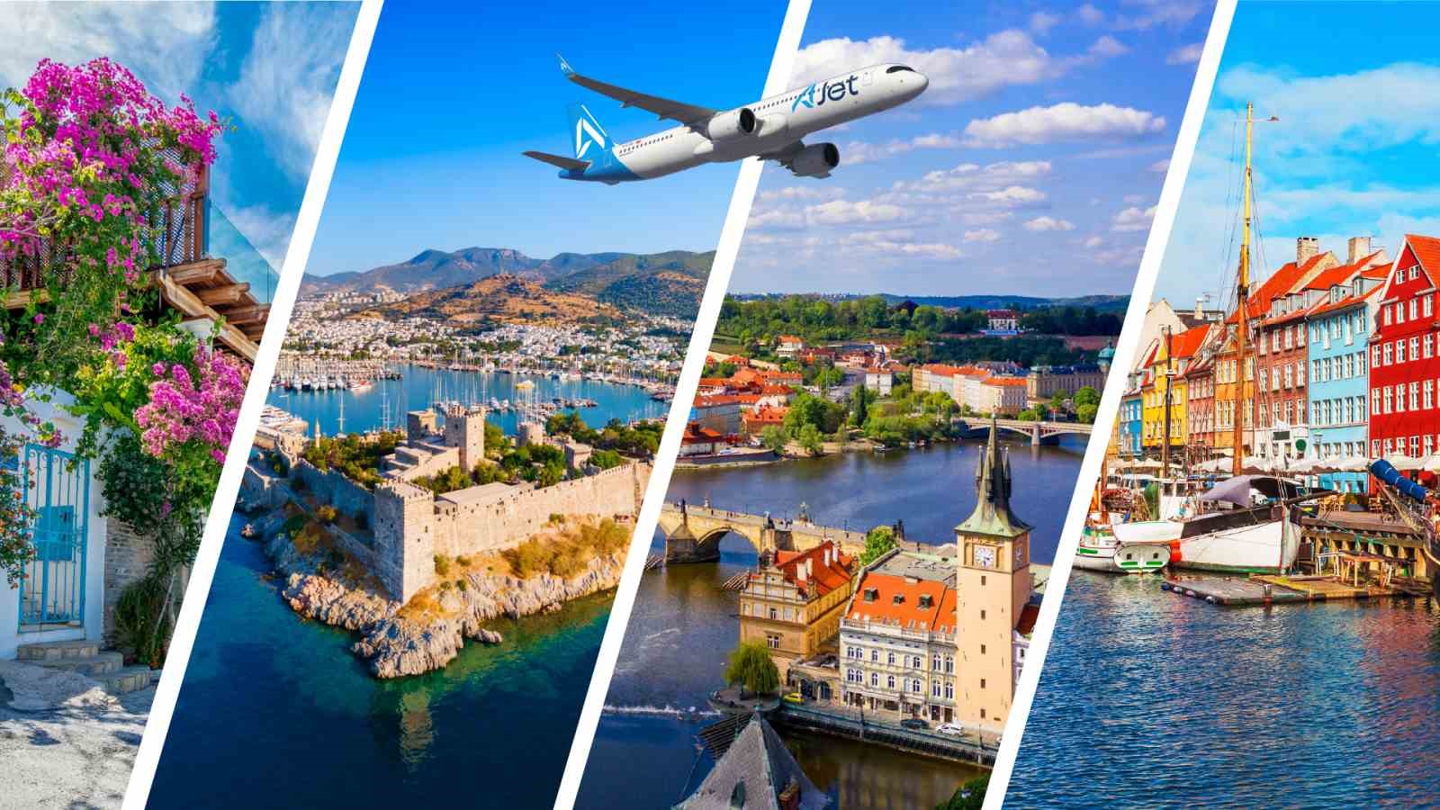 AJet Avrupa’yı Bodrum’a bağlıyor