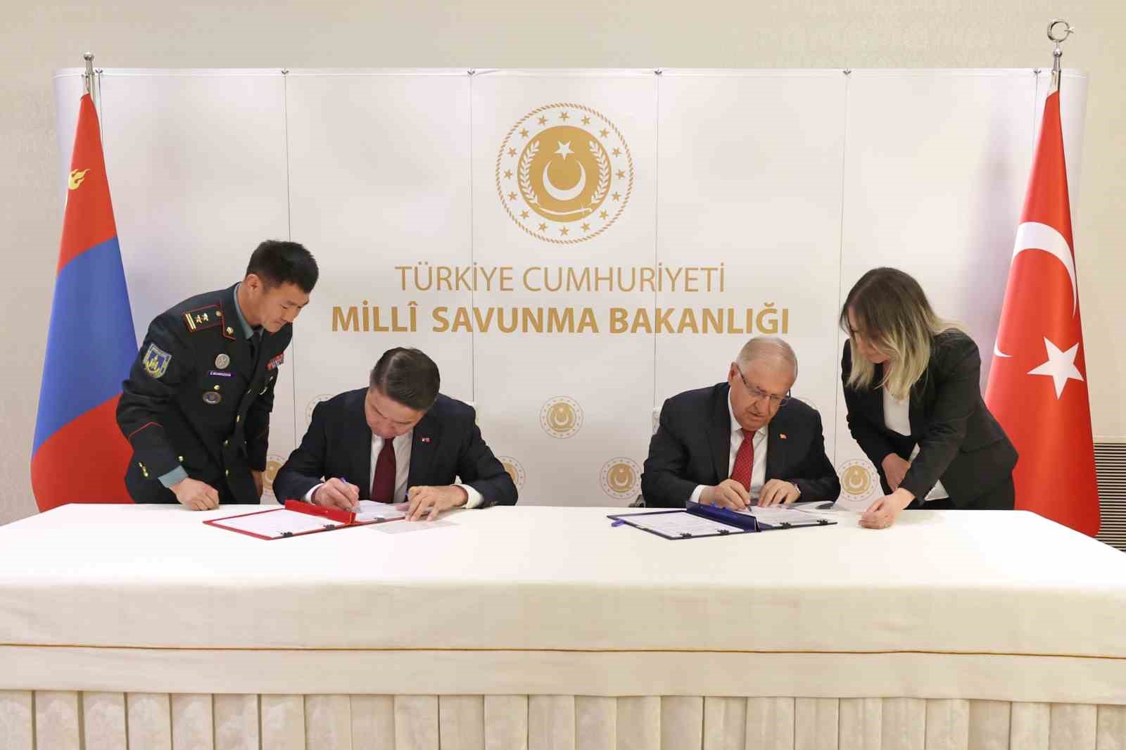 Türkiye-Moğolistan arasında Askerî Eğitim İş Birliği Anlaşması imzalandı
