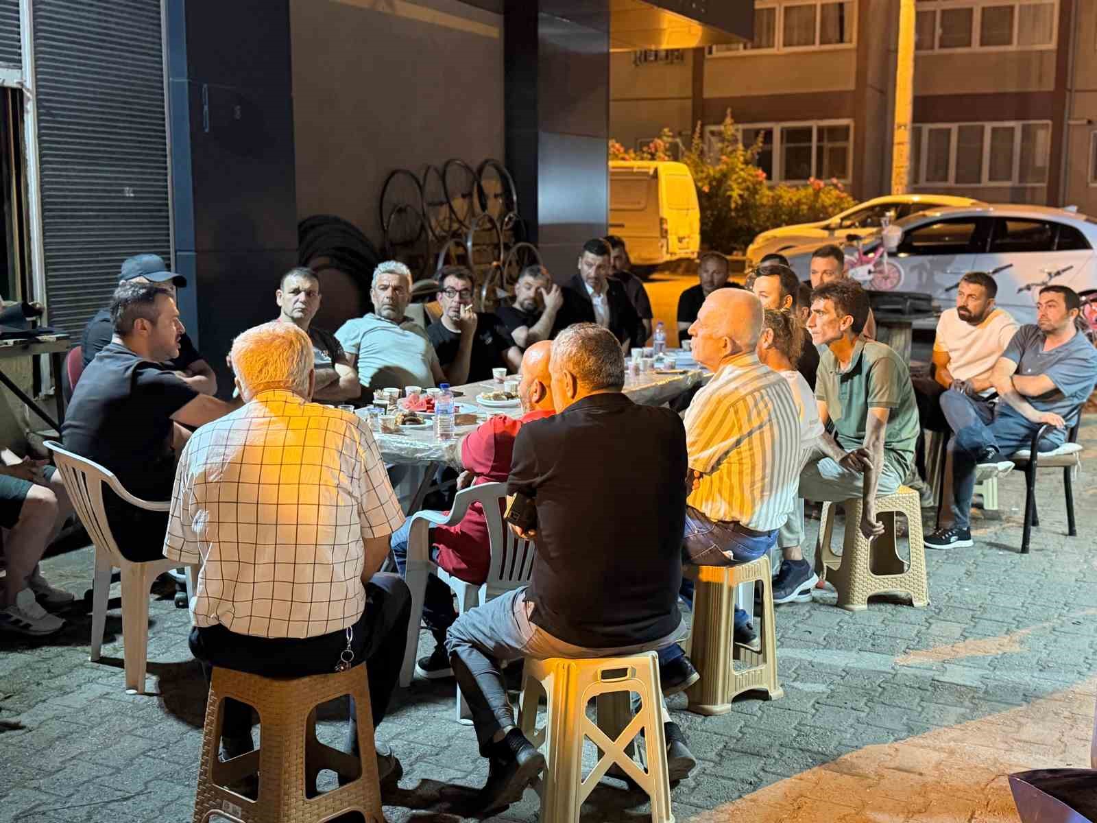 5000 Evler’de çaylar içildi, mahalle ve Karabük konuşuldu