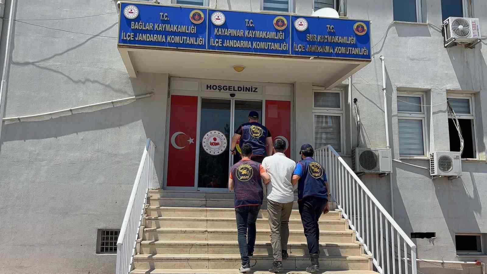 Diyarbakır’da haklarında kesinleşmiş hapis cezası bulunan 141 kişi yakalandı