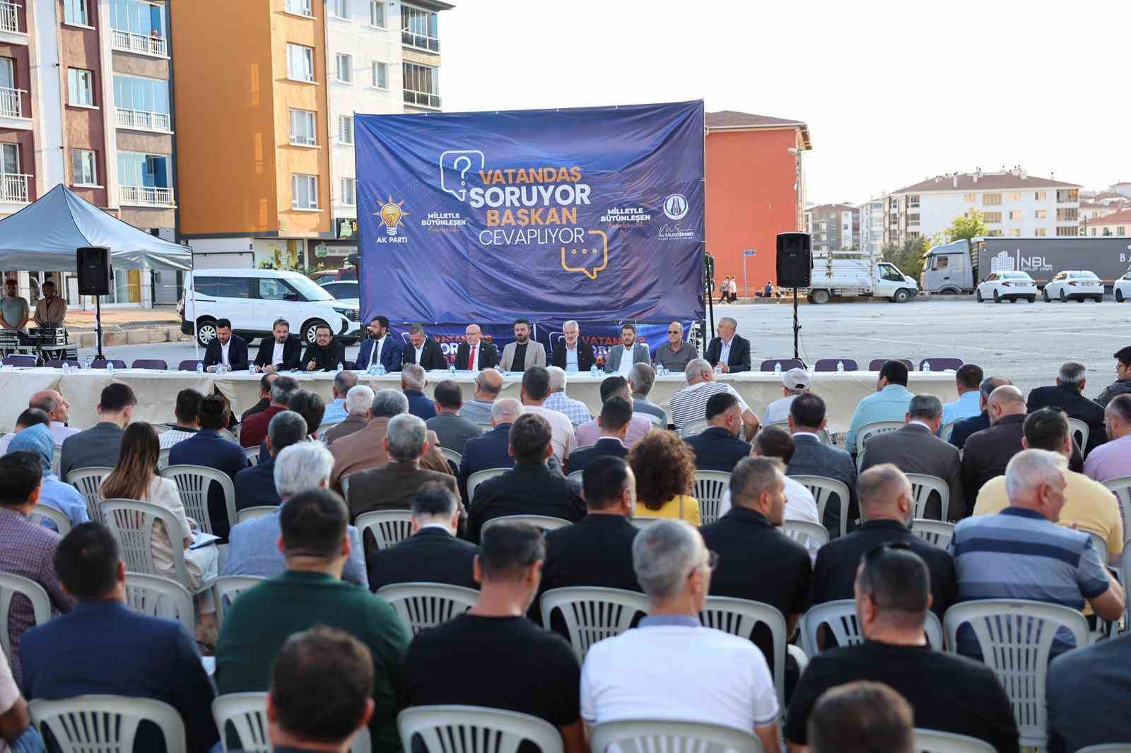 Sincan Belediye Başkanı Ercan: "Ortak akıl ve istişare ile Sincan için çalışmaya devam ediyoruz"