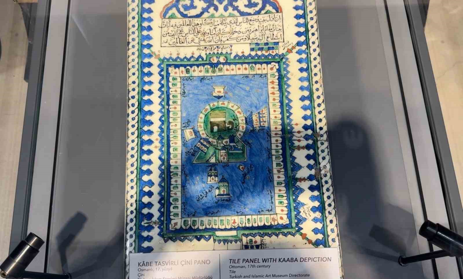 Osmanlı’dan günümüze ulaşan mukaddes emanetler Samsun’da ziyaretçilerini bekliyor