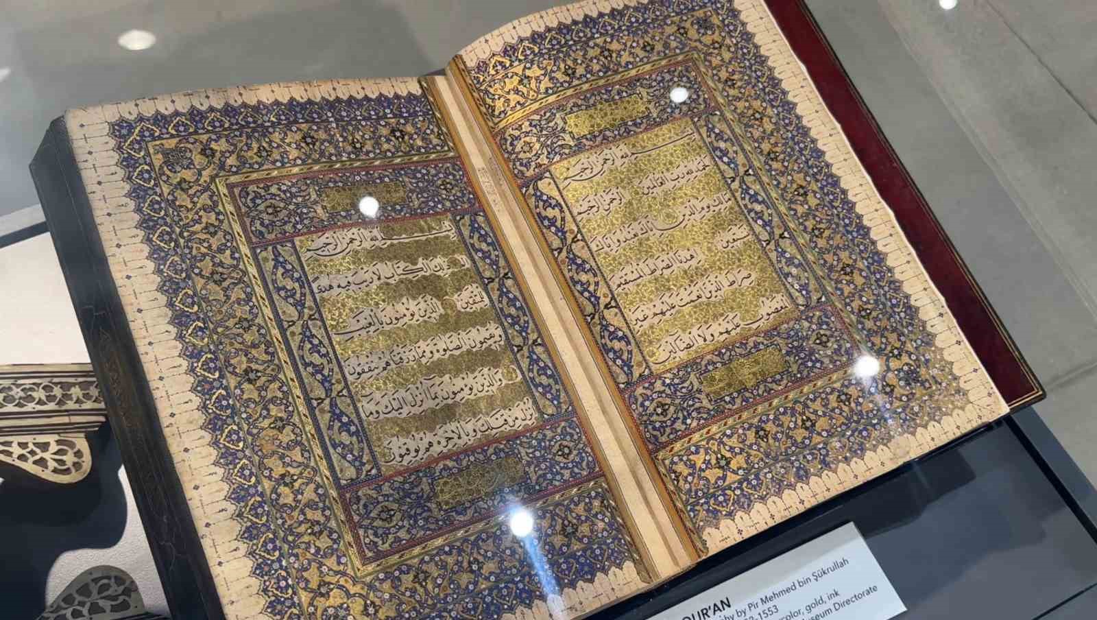 Osmanlı’dan günümüze ulaşan mukaddes emanetler Samsun’da ziyaretçilerini bekliyor