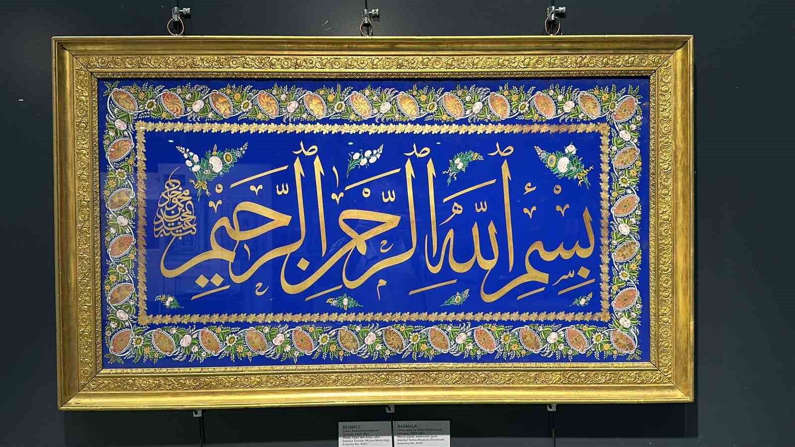 Osmanlı’dan günümüze ulaşan mukaddes emanetler Samsun’da ziyaretçilerini bekliyor