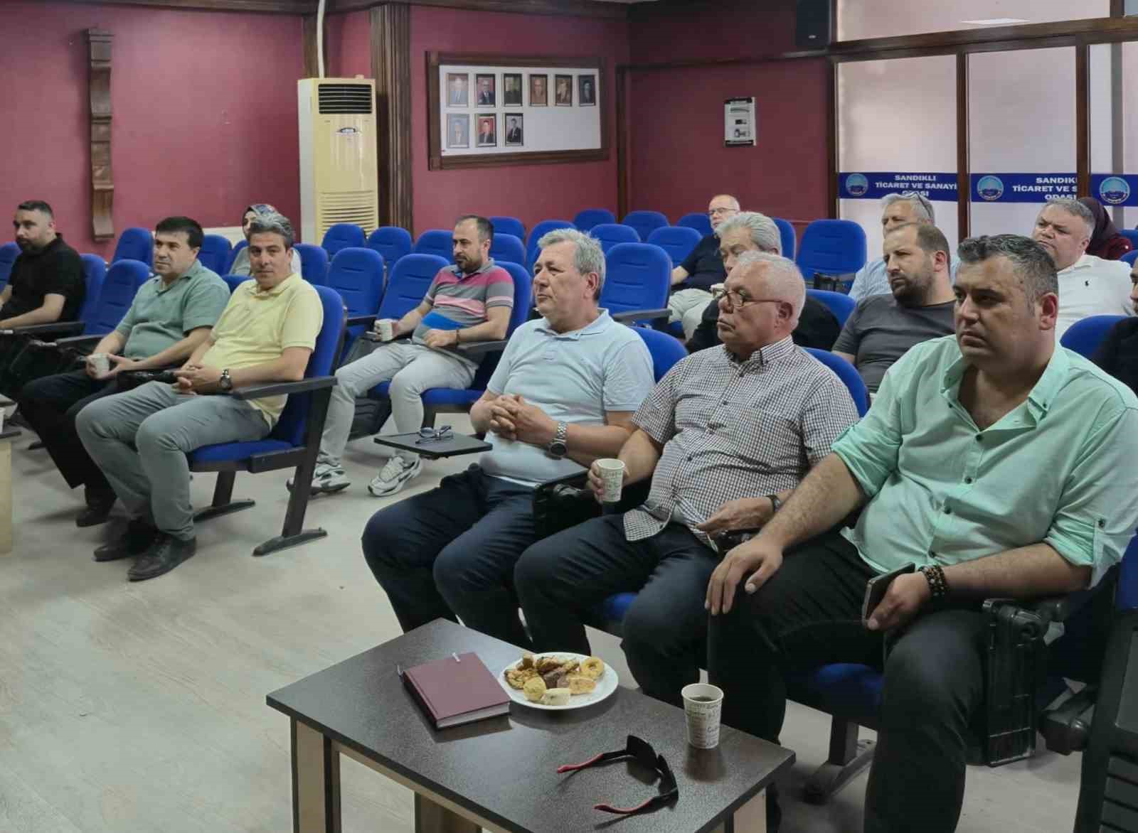 Sandıklı’da kamu alacaklarının taksitlendirilmesi semineri