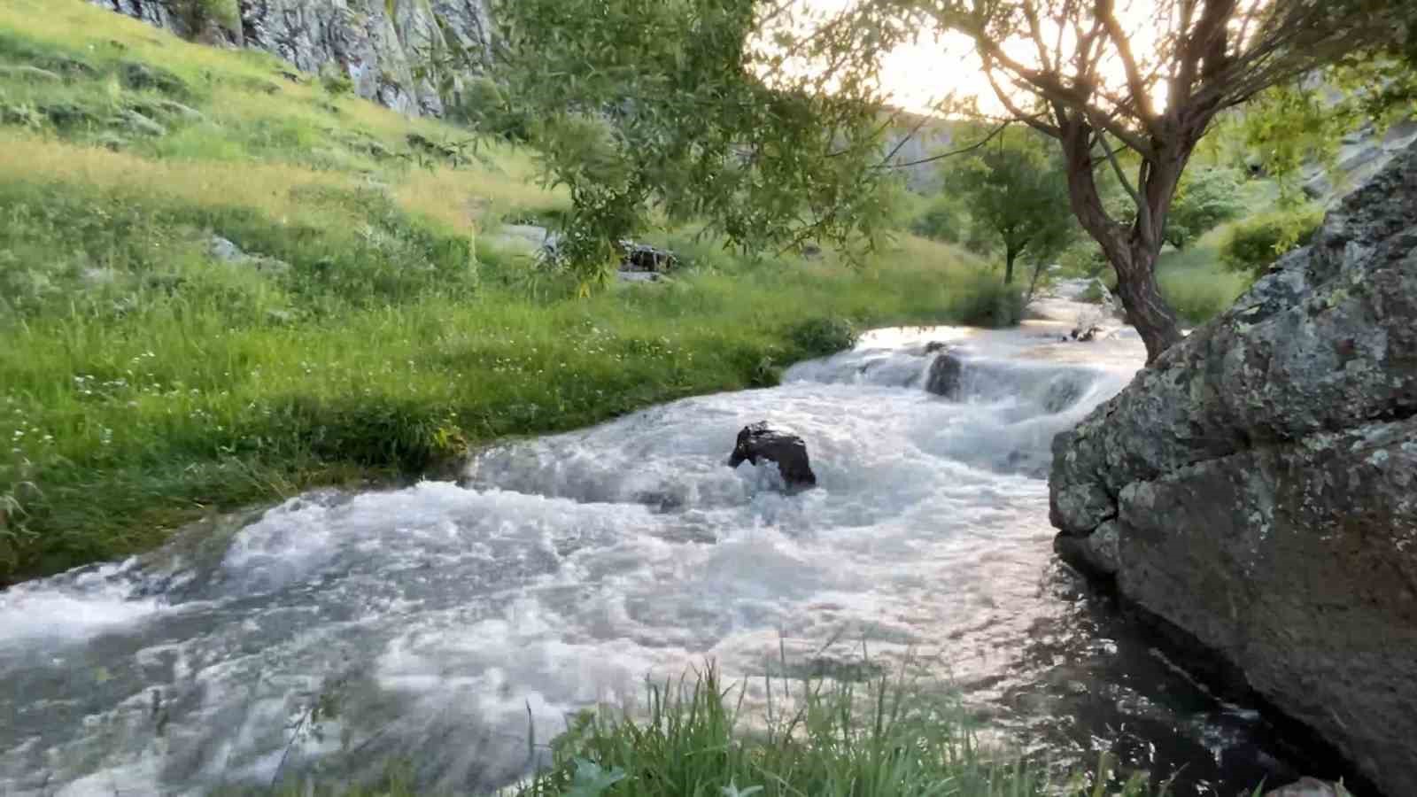 Niğde’nin Uzandı Vadisi görsel şöleniyle ziyaretçilerini ağırlıyor
