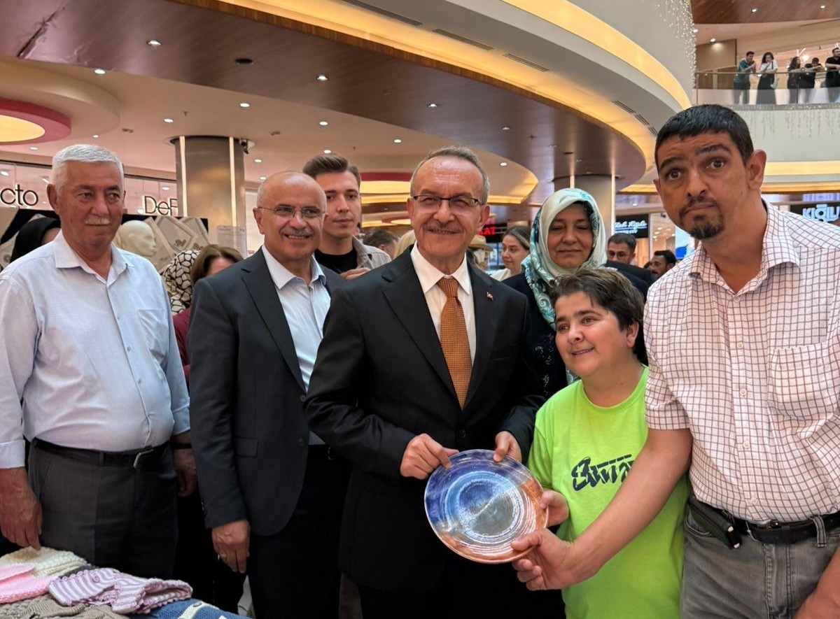 MalatyaPark AVM’de el emeği eserler görücüye çıktı