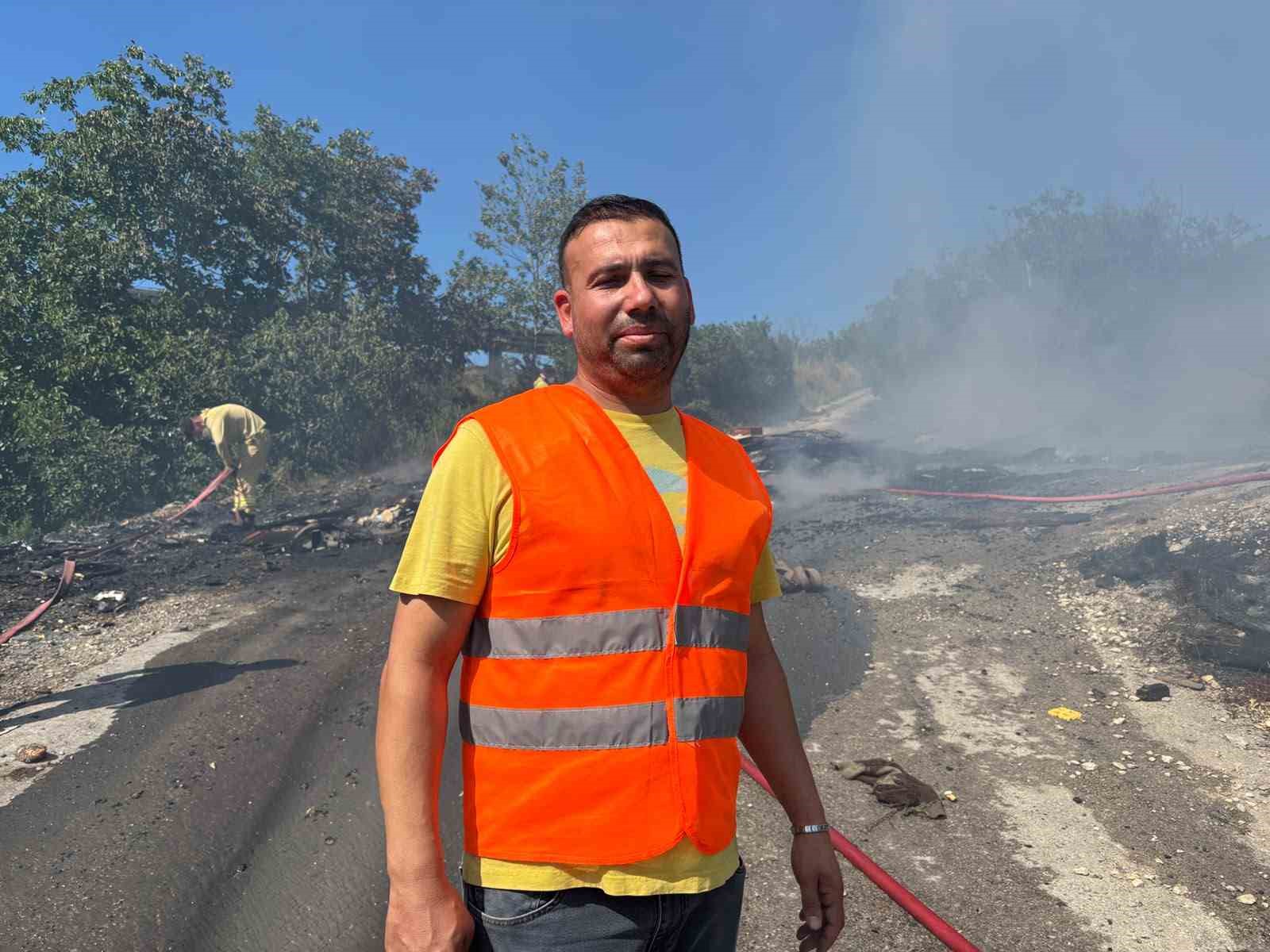 İzmit’te yangın sonrası tepki çeken manzara