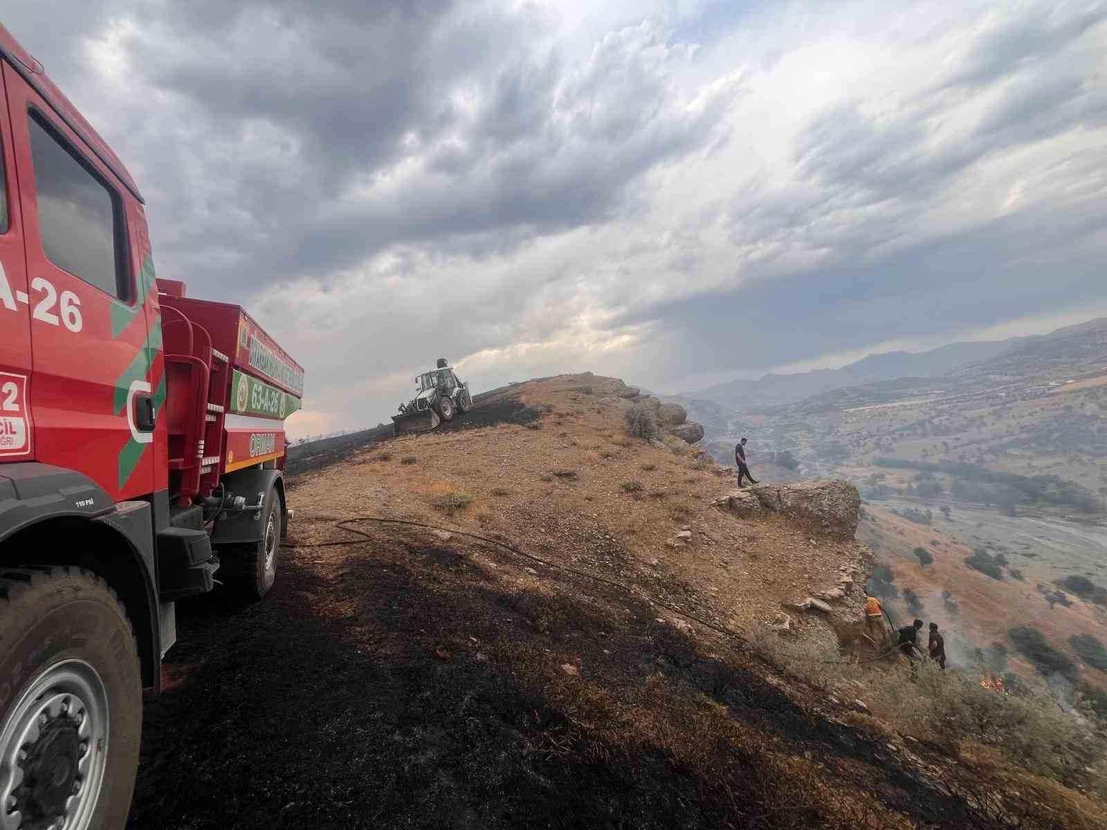 Diyarbakır’ın beş ilçesinde yangın