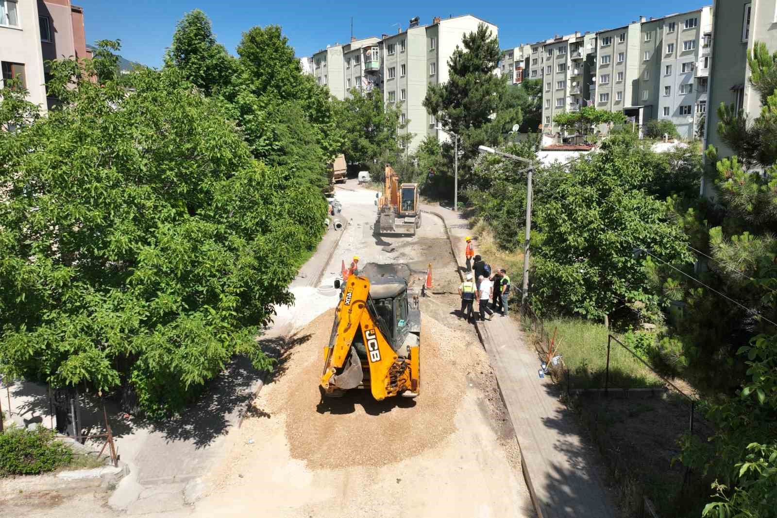 İnegöl’de altyapı hamlesi