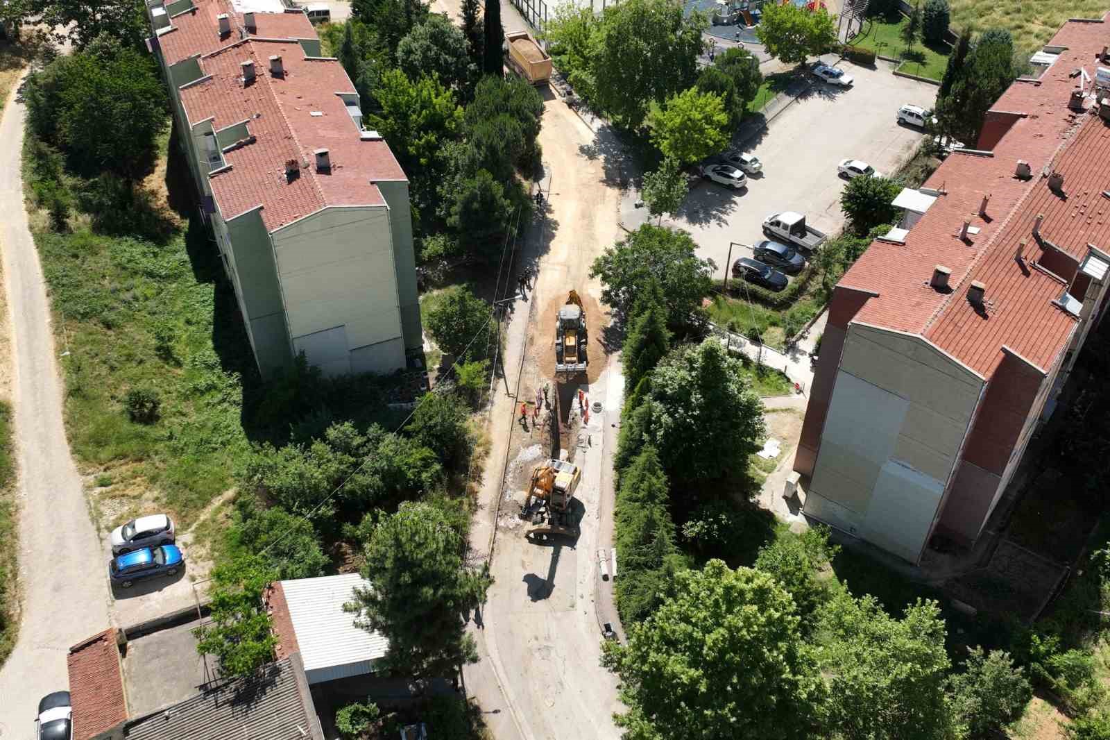İnegöl’de altyapı hamlesi